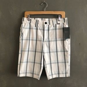 NWT Plaid “Puerto Rico” Hurley Shorts